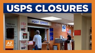 Several Phoenix-area post offices are on the chopping block