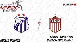 URT x Patrocinense - Quinta rodada Mineiro Módulo II