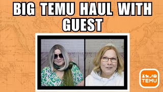 A BIG Temu Haul: With Guest #temu #haul #guest #temufinds