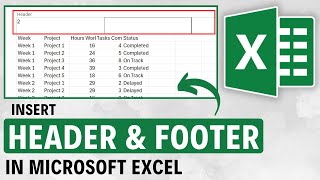 How to Insert Header and Footer in Excel (Fastest Method) | Page Numbers, Date & Logo