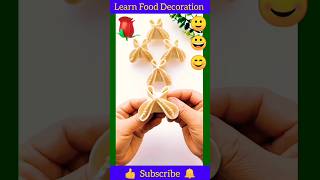 How to decorate | How to design | Learn food decoration | #shorts #howto #trending