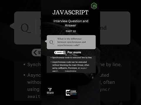 JavaScript Interview Question and Answer Part 10 #javascript #interview
