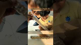 Daimond chain ⛓️ Panther ke liye #nikkuvlogz #opvlogz #nikku #viral #trending #dog #love #pitbull