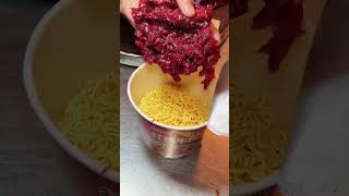 汕头街头鲜切牛肉泡面，顶配50元，这泡面吃起来就太爽了 #街边小吃 #街头美食 #路边摊 #chinastreetfood #streetfood #chinafood #shorts