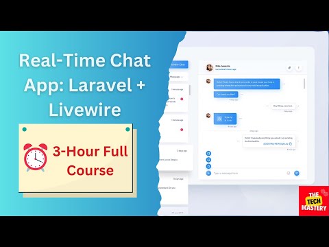 I Built a REAL-TIME Chat App with Laravel, Livewire, Tailwind, and Alpine.js in 3 Hours!