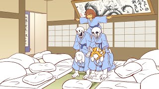 【手描き】アンダーテールで修学旅行【UNDERTALE】