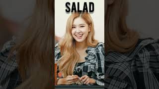 Rosé's Favorite Food #blackpink#blink#rosé#parkchaeyoung#roséedit#favorite#food#edit#views#shorts