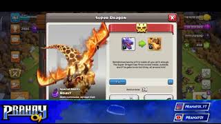 super dragon 🐲🐉 new super troops coc super dragon OP 😍@ClashOfClans @sumit007yt