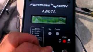 Check the without G.P Antenna SWR
