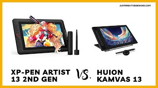 XP-PEN Artist 13 (2nd) Review vs Huion Kamvas 13 Comparison