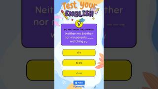 Do you know the answer? #learningenglish #english101 #quizchallenge