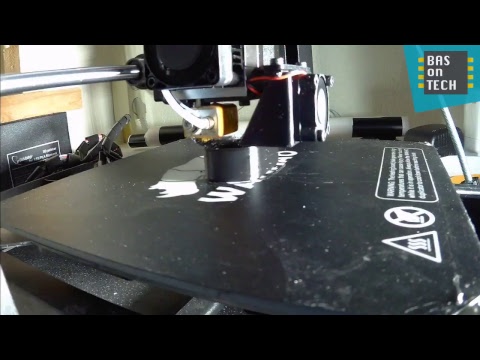 Printing cap for roof rack tubes live on Wanhao Prusa i3