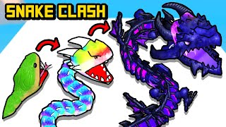เจ้างูมังกรลมหายใจเพลิงนรก!! | Snake Clash #9 [ เกมส์มือถือ ]