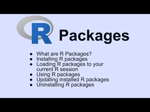 R packages: installing, loading, using and updating R packages