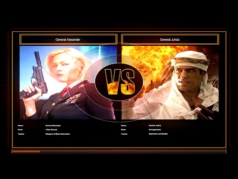 CnC Generals ZH Shockwave - Super Weapons General Vs Demolitions General Challenge