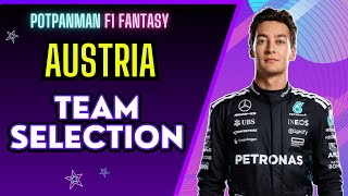 AUSTRIA TEAM SELECTION 😎 F1 Fantasy 2025