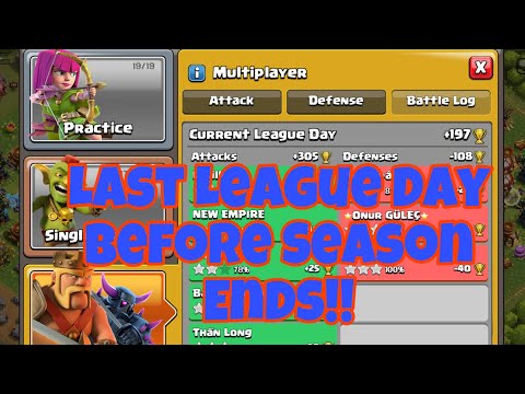 Last Legend Attacks Before April Season Starts CLASH OF CLANS | TH17 Legend league attacks