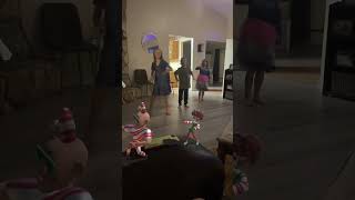 Festive Fun: Kids Dance with Animated Christmas Elves#ChristmasDance #FestiveFun