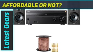"Sony STR-AN1000 7.2 Channel 8K AV Receiver & SSCS5 Bookshelf Speakers Bundle - Unleash Home Theater