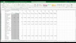 Schedule C Template - Planning Tab