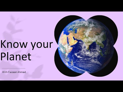Know your planet