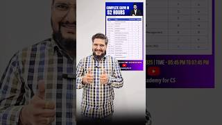 CS Executive Accounting Fast track Revision | Complete CAFM in 52 hours #yesacademy
