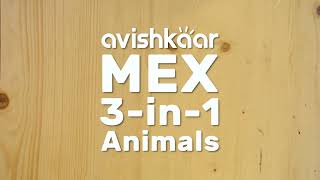 Avishkaar MEX 3-in-1 Animal Set | Build our Own Smart Robotic Pets!