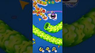 "Massive Snake Devours Everything! 🐍 | Worm Zone.io Epic Feeding Frenzy!"