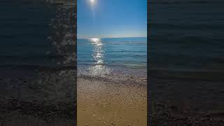 Ocean sound | #oceansounds #noisewave #noisesea #naturalview | blue sky | #shorts