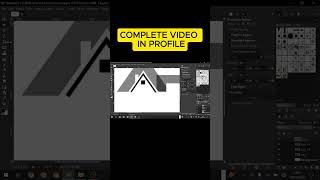 Real Estate Logo Design in GIMP | FREE & Easy #shorts