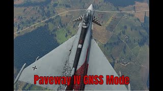 How to use the GNSS mode on the Paveway IV Bomb | Eurofighter Typhoon
