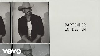 Riley Green - Bartender In Destin (Acoustic) Lyric Video