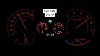 bmw 240i 340hp#acceleration #bmw #240i #fy #car