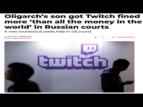 Twitch Being Sued for $200 Nonillion Dollars