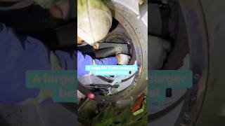 Main engine Turbocharger bearing removal #marine #engineer #turbocharger #shorts #youtubeshorts #sea
