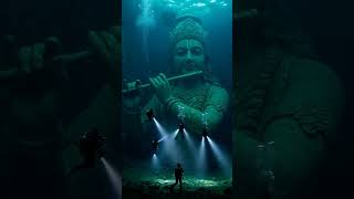 Somnath Temple (underwater)   #krishna #gita #mahabharat #somnath #trending #viralvideo #viralshorts