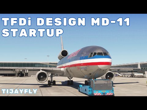 TFDi MD-11 MSFS | Startup Tutorial - Cold & Dark