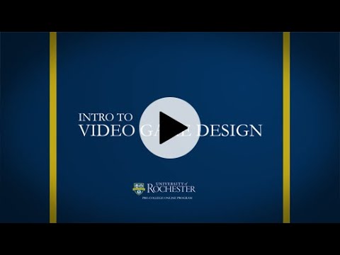 Rochester | Video Game Design Course Trailer | Pre-College Online Program