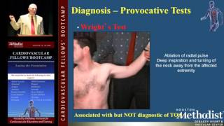 Diagnosis and Imaging of TOS and Upper Extremity Disease (Mark Mattos, MD)