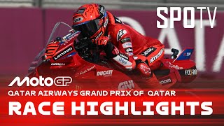 Siapa Sangka Vinales! Marc Marquez Juara, Pecco Podium Bareng - MotoGP Race | [MotoGP Qatar]
