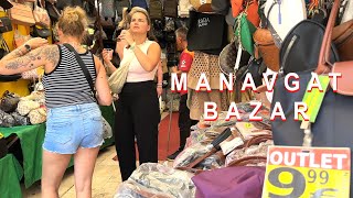 Der Donnerstag Basar in Manavgat 4K. SiDE Türkei 2025 #Antalya #manavgat #bazaar #sideturkey