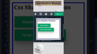 𝐂𝐬𝐬 𝐒𝐡𝐚𝐝𝐨𝐰 𝐁𝐮𝐭𝐭𝐨𝐧 | #css #shadow #button #border #css3 #html #alignment #coding  @Educationslearning