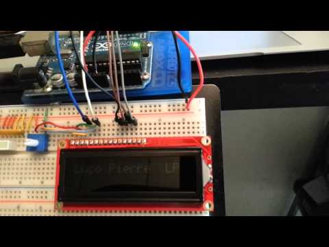 Liquid crystal lcd test