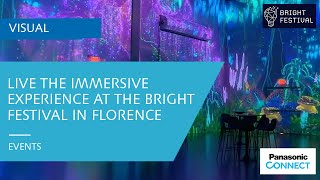 Experience the stunning #immersive experience at the Bright Festival in Florence