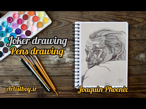 Ambidextrous joker drawing