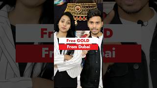 Free Gold 🪙 From Dubai Without Customs Duty #shorts