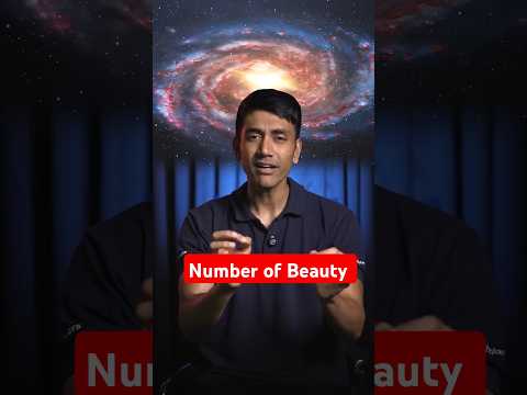 The SECRET Number Hidden in Mona Lisa, Taj Mahal & The UNIVERSE! 🤯 (1.618) #maths #shorts
