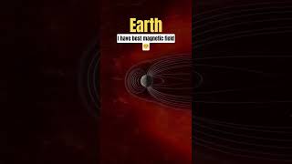 Mars Earth & Jupiter 's Magnetic Field 🫨 #shorts #ytshorts #space