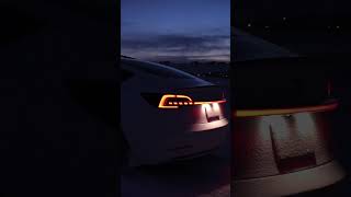 Tesla Model 3 NEW Full Width Taillights | Cybertruck Inspired by Hansshow #hansshow #tesla
