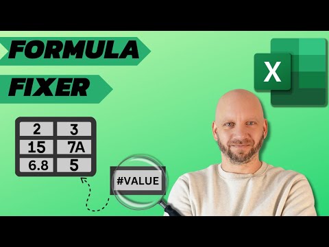 Solve Excel Formula Errors with Trace Precedents and Trace Dependents